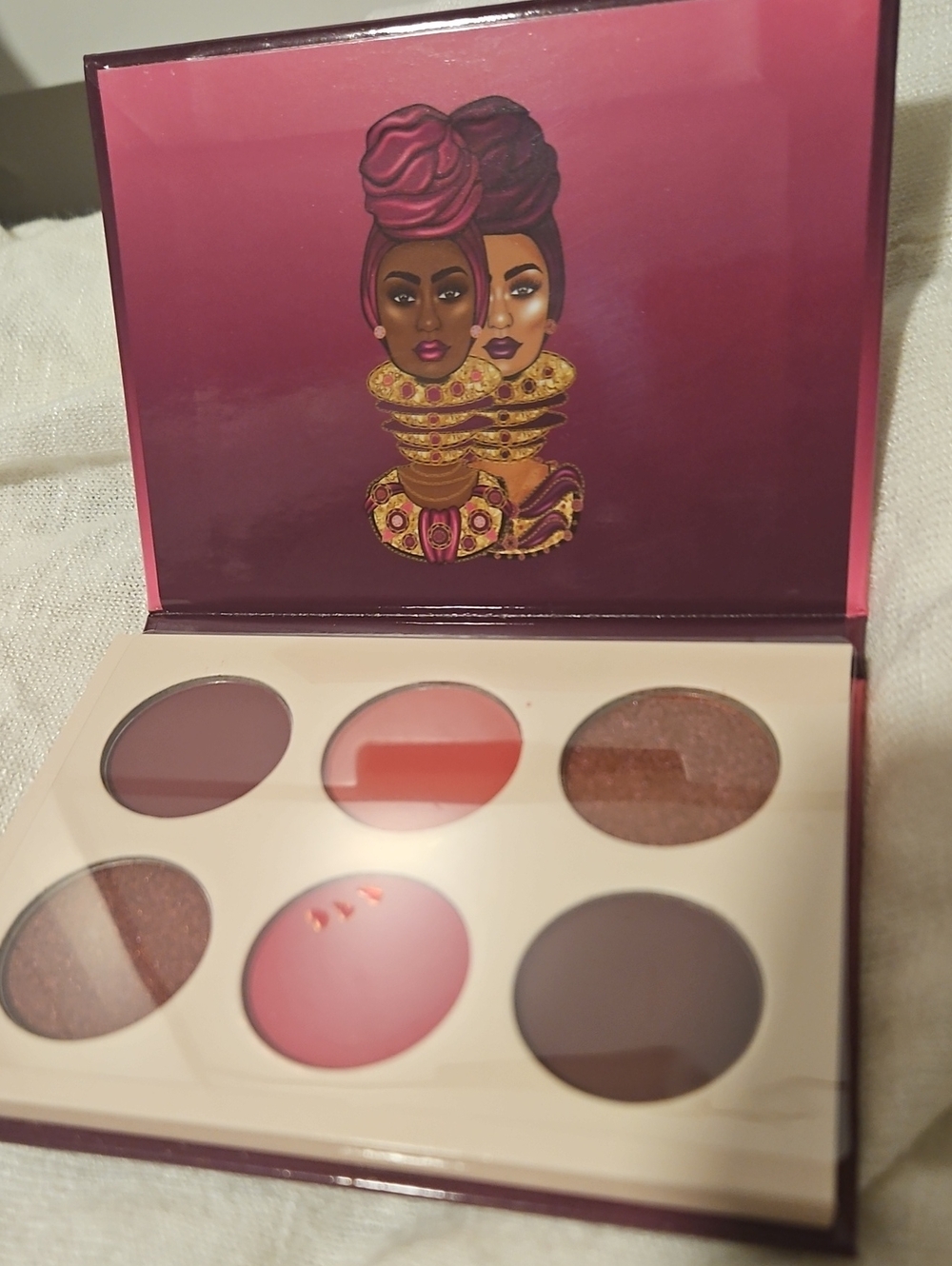 Juvia's Place Eye & Cheek Palette - Mauve, Pink, Copper, Brown